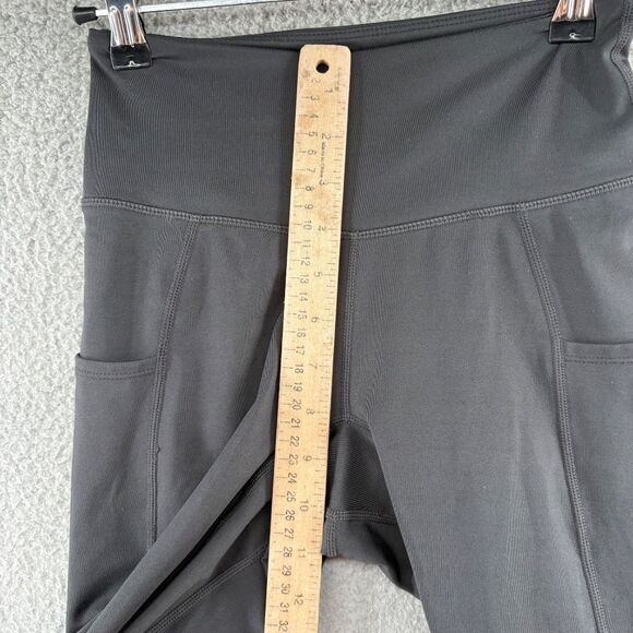 BYLT Women’s Essential High Rise Pocket Leggings Dark Gray Size Small - Picture 6 of 11